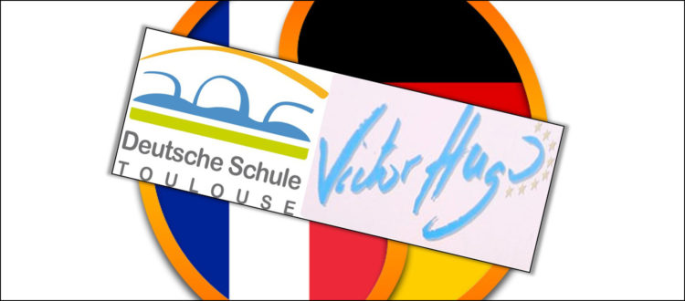 Deutsch-Französische Flagge - Deutsche Schule Toulouse und Lycée Victor Hugo