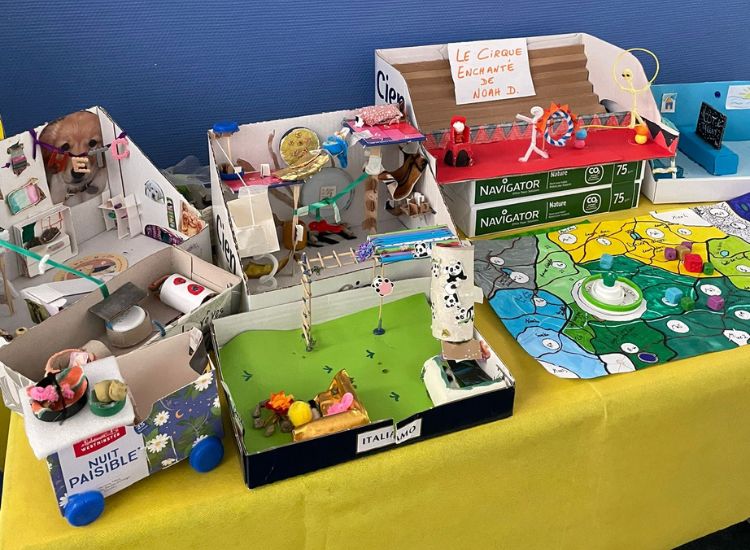 Deutsche Schule Toulouse : Upcycling-Projekte