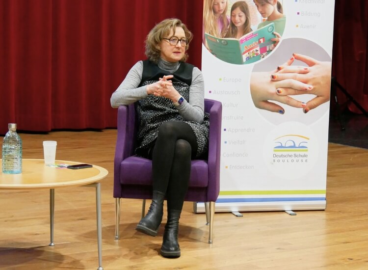 Deutsche Schule Toulouse, Gastrednerin: Susanne Carteron-Freitag, Journalistin (ZDF)