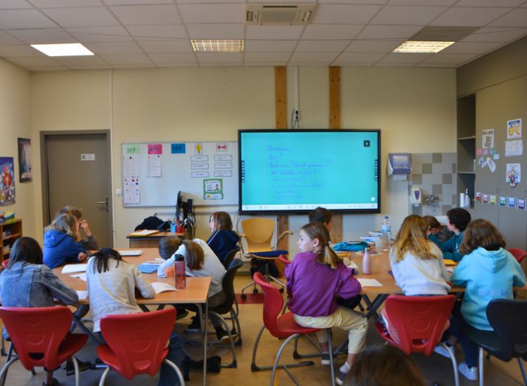 Deutsche Schule Toulouse, Schüler im Klassenraum