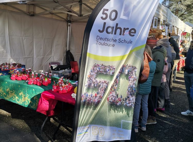 Deutsche Schule Toulouse: Stand auf dem Weihnachtsmarkt 2025