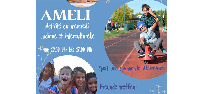 Deutsche Schule Toulouse, Plakat Amelie, Mittwochnachmittagsangebot