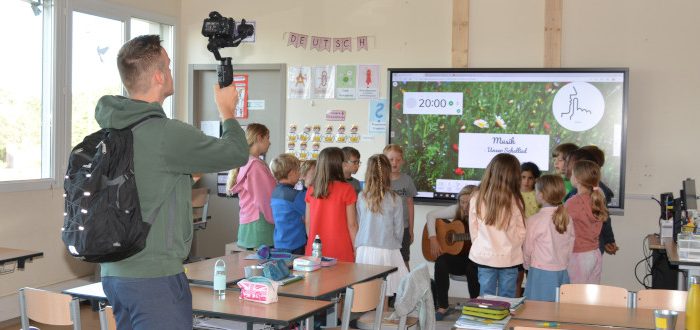 Deutsche Schule Toulouse, Dreharbeiten Invest in Toulouse Grundschule