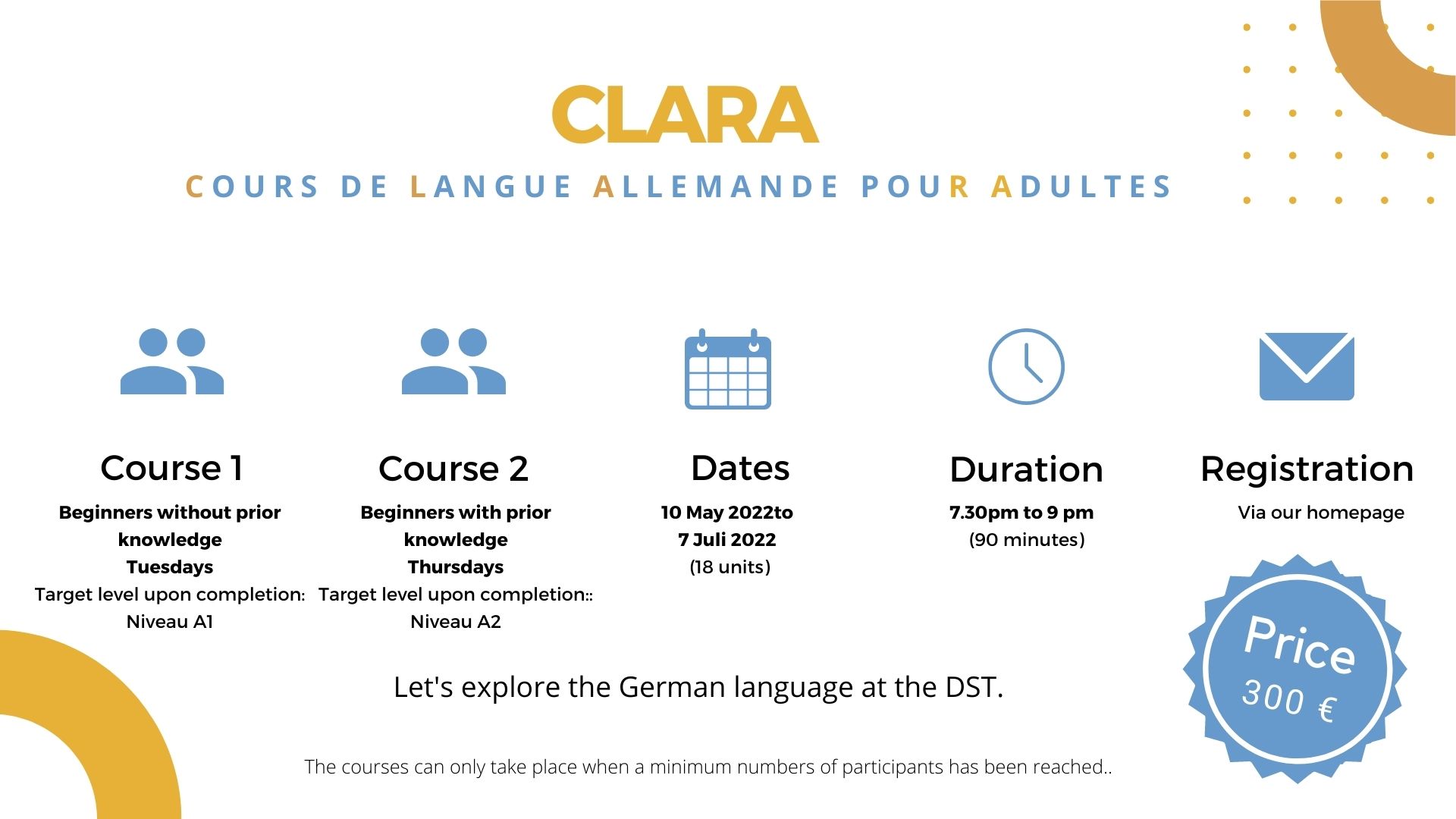 Deutsche Schule Toulouse, German Courses for Adults