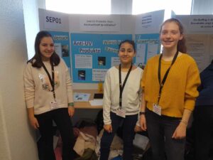 Deutsche Schule Toulouse, Teilnehmer an Jugend forscht 2018