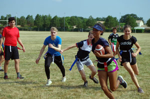 Schüler spielen Rugby