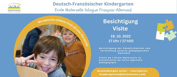 Deutsche Schule Toulouse: Termin für Kindergartenbesichtigung