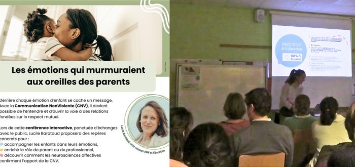 Collage: Plakat Elternabend 