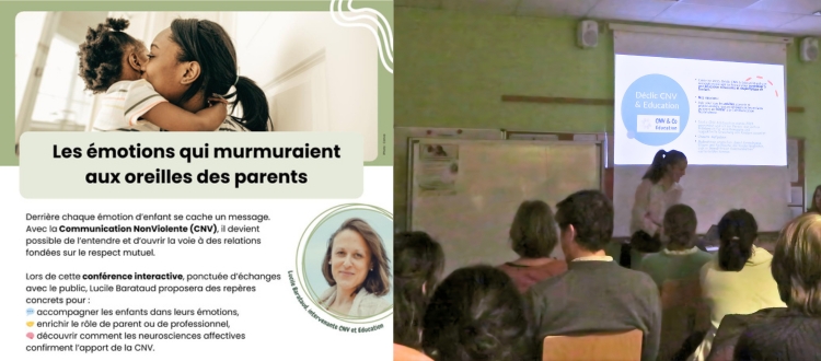 Collage: Plakat Elternabend 